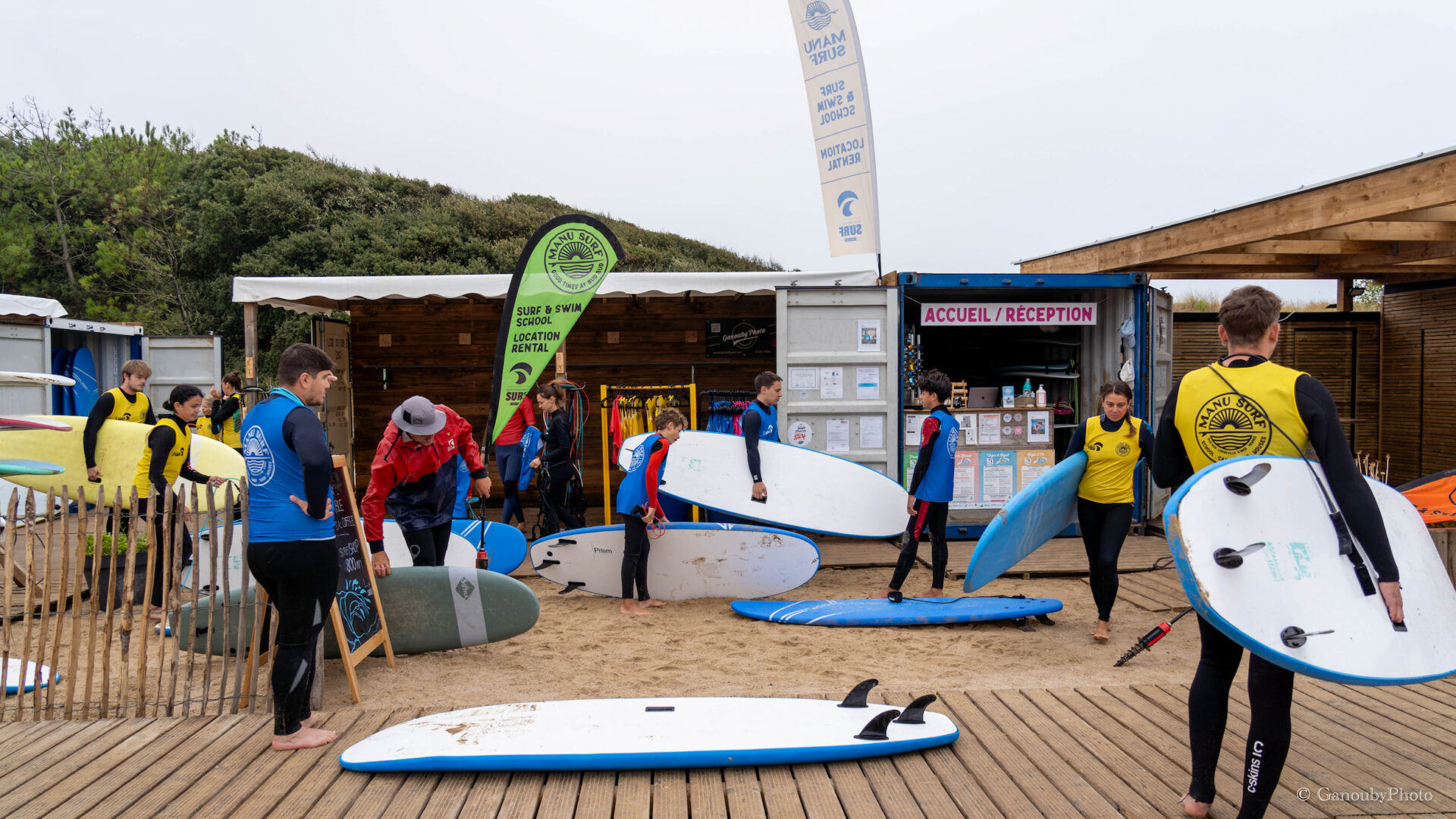 Ecole de surf Manusurf